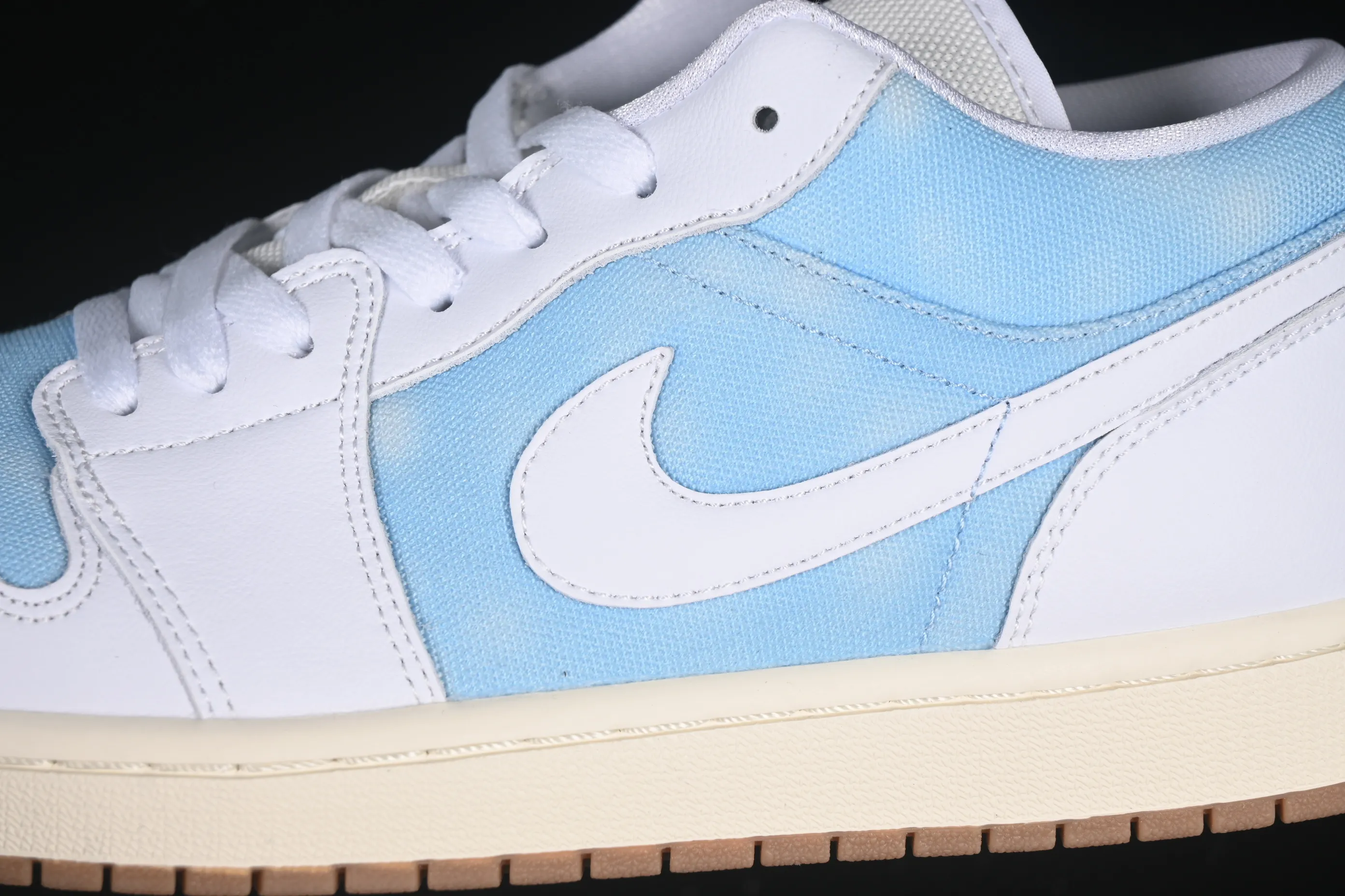 All categories Air Jordan Jordan series basketball shoes Air Jordan 1 Low Air Jordan 1 Low "Worn Blue" AJ1 Jordan 1 denim low-top cultural and casual sneakers HQ2004-400